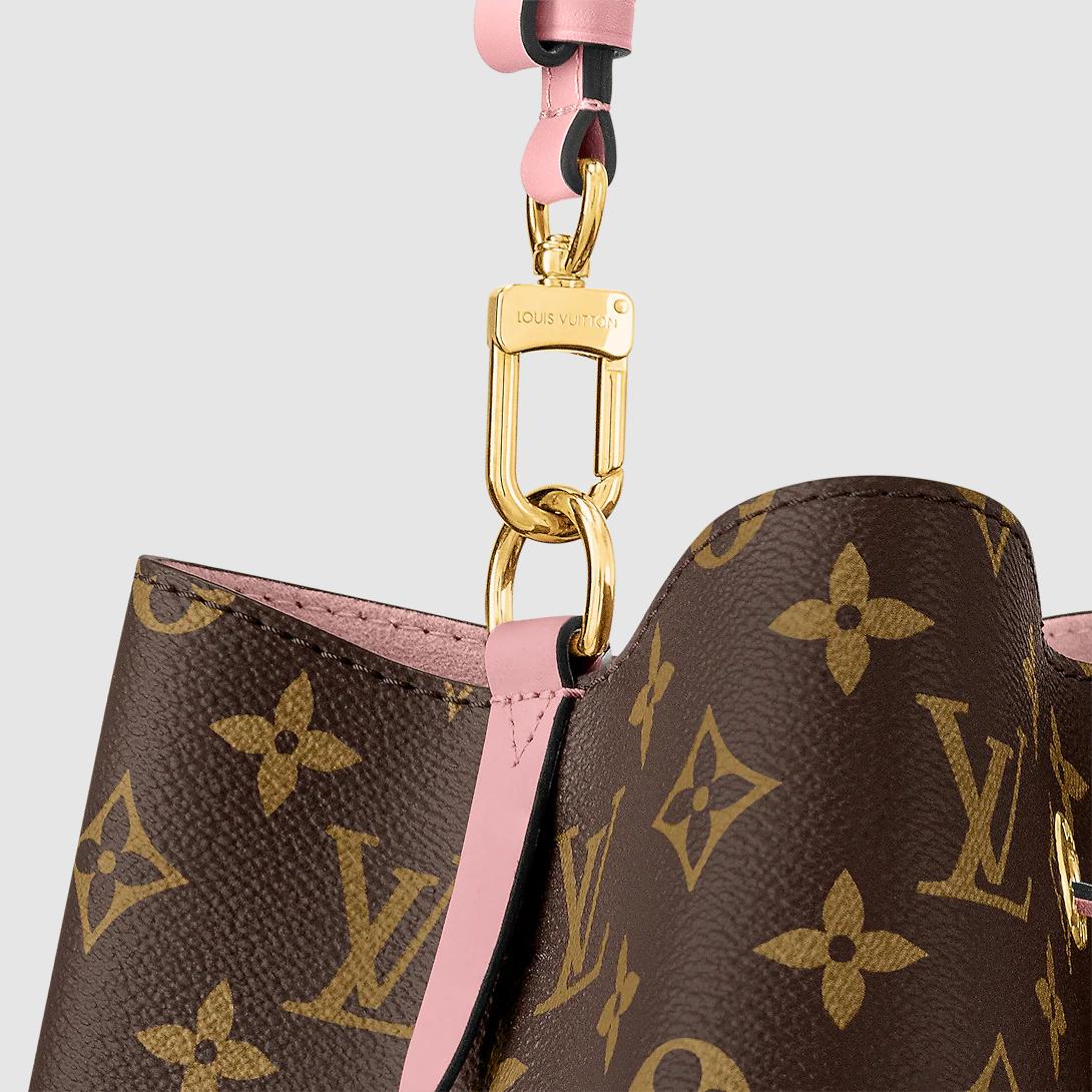 Túi Louis Vuitton Neonoe Mm Monogram Nữ Nâu Hồng